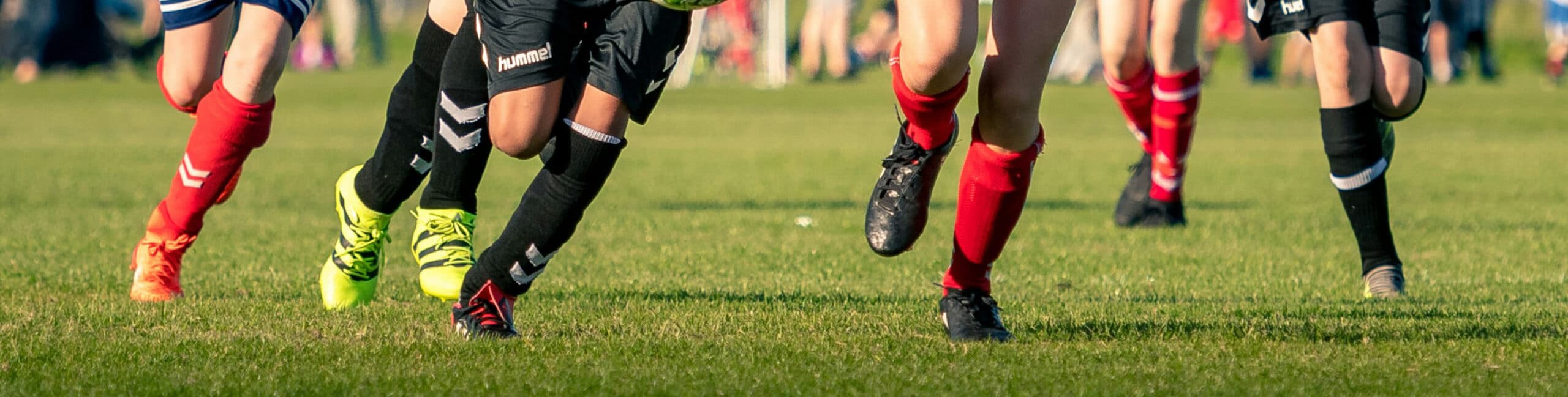 kids playing soccer in Teton Valley, Idaho